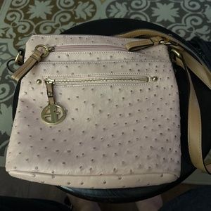 Pink Giani Bernini hobo bag.